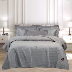 GREENWICH POLO CLUB ΚΟΥΒΕΡΤΑ ΠΙΚΕ 160X240 ESSENTIAL 3456 GREY |  Κουβέρτες Βαμβακερές Υπέρδιπλες στο espiti