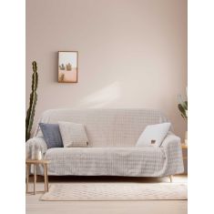 Ριχτάρι RAYS BEIGE 180 x 180 εκ. MADI |  Ριχτάρια στο espiti