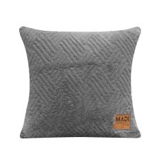 Διακοσμητικό Μαξιλάρι TRACE GREY 45 x 45 εκ. MADI |  Μαξιλάρια διακοσμητικά στο espiti