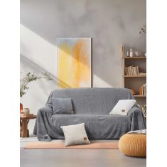 Ριχτάρι TRACE GREY 180 x 180 εκ. MADI |  Ριχτάρια στο espiti