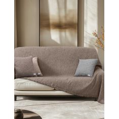Ριχτάρι AKONIK BROWN PET 170 x 340 εκ. MADI |  Ριχτάρια στο espiti