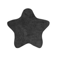 Παδικό Χαλί FEATHERY BLACK STAR 160 x 160 εκ. MADI |  Χαλιά Παιδικά στο espiti