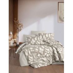 Σετ παπλωματοθήκη ELYSIAN 100% Βαμβάκι 220 x 240 + 2 μαξιλαροθήκες 52 x 72 εκ. MADI |  Παπλωματοθήκες Υπέρδιπλες στο espiti