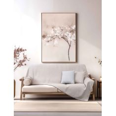 Ριχτάρι LUXOR BEIGE Βαμβάκι 170 x 250 εκ. MADI |  Ριχτάρια στο espiti