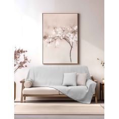 Ριχτάρι LUXOR GREY Βαμβάκι 170 x 180 εκ. MADI |  Ριχτάρια στο espiti