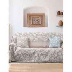 Ριχτάρι WARMORA BEIGE Βαμβάκι 170 x 180 εκ. MADI |  Ριχτάρια στο espiti