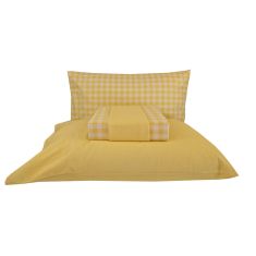 Σετ Σεντόνια Μονά 175x260 Carla Yellow Astron Italy |  Σεντόνια Μονά / Ημίδιπλα στο espiti