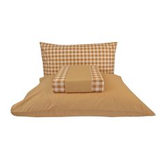 Σετ Σεντόνια Μονά 175x260 Carla Beige Astron Italy |  Σεντόνια Μονά / Ημίδιπλα στο espiti