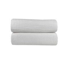Κουβέρτα Πικέ Υπέρδιπλη Waffle Ξενοδοχείου 230X245 White Astron Italy |  Κουβέρτες Βαμβακερές Μονές στο espiti