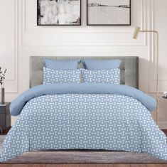 Σετ Σεντόνια 2Χ(2,45Χ2,60) + 2Χ(52Χ72) Luna Blue Astron Italy |  Σεντόνια Υπέρδιπλα / King Size στο espiti