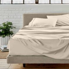 Σεντόνι Με Λάστιχο (160x200+40) Beige Astron Italy |  Σεντόνια Μονά / Ημίδιπλα στο espiti