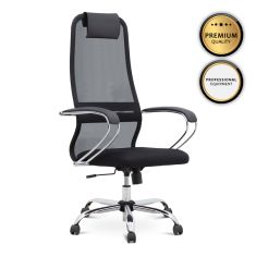 Καρέκλα γραφείου Lord Megapap με ύφασμα Mesh χρώμα μαύρο 66,5x70x123/133εκ. |  Καρέκλες γραφείου στο espiti