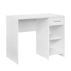 Γραφείο εργασίας Concept Pc Megapap από μελαμίνη σε χρώμα λευκό 90x52x75εκ. |  Γραφεία στο espiti
