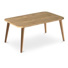 Τραπεζάκι σαλονιού Soul Megapap από μελαμίνη χρώμα oak 90x55x41εκ. |  Τραπεζάκια σαλονιού στο espiti