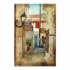 Πίνακας σε καμβά "Neighborhood" Megapap ψηφιακής εκτύπωσης 40x60x3εκ. |  Πίνακες στο espiti