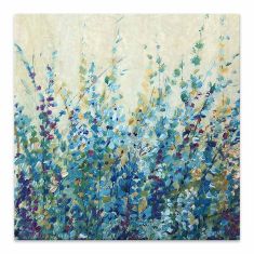 Πίνακας σε καμβά "Wildflowers" Megapap ψηφιακής εκτύπωσης 60x60x3εκ. |  Πίνακες στο espiti