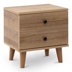Κομοδίνο Luce Megapap από μελαμίνη χρώμα pine oak 45x35x47εκ. |  Κομοδίνα στο espiti