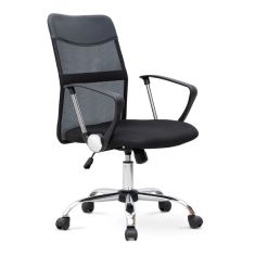 Καρέκλα γραφείου Franco Megapap με ύφασμα Mesh χρώμα μαύρο 59x57x95/105εκ. |  Καρέκλες γραφείου στο espiti