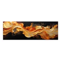 Πίνακας σε καμβά "Abstract Heat Wave" Megapap ψηφιακής εκτύπωσης 150x50x3εκ. |  Πίνακες στο espiti