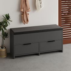 Παπουτσοθήκη Cove Megapap χρώμα ανθρακί 106x34x51,5εκ. |  Παπουτσοθήκες στο espiti