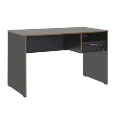 Γραφείο εργασίας Concept Megapap χρώμα ανθρακί 120x60x75εκ. |  Γραφεία στο espiti