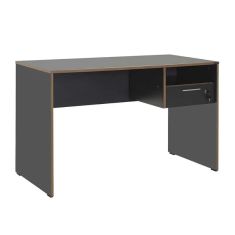 Γραφείο εργασίας Concept Megapap χρώμα ανθρακί 120x60x75εκ. |  Γραφεία στο espiti