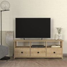 Έπιπλο τηλεόρασης Mahen Megapap χρώμα sapphire oak 140x35x49,8εκ. |  Έπιπλα τηλεόρασης στο espiti