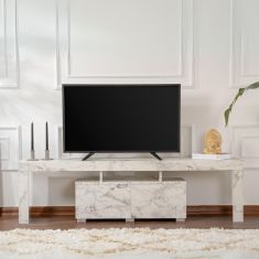 Έπιπλο τηλεόρασης Enclave Megapap χρώμα εφέ μαρμάρου 180x31,3x50εκ. |  Έπιπλα τηλεόρασης στο espiti