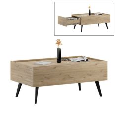 Τραπεζάκι σαλονιού Luna Megapap χρώμα florida oak 102x61x44εκ. |  Τραπεζάκια σαλονιού στο espiti