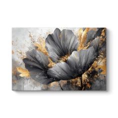 Πίνακας σε καμβά "Flowers Whispering in the Night" Megapap ψηφιακής εκτύπωσης 140x100x3εκ. |  Πίνακες στο espiti