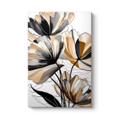 Πίνακας σε καμβά "Pastel Flower" Megapap ψηφιακής εκτύπωσης 70x100x3εκ. |  Πίνακες στο espiti