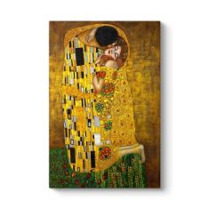 Πίνακας σε καμβά "The Kiss" Megapap ψηφιακής εκτύπωσης 80x125x3εκ. |  Πίνακες στο espiti
