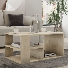 Τραπεζάκι σαλονιού Rodom Megapap χρώμα travertine 80x50x40εκ. |  Τραπεζάκια σαλονιού στο espiti
