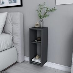 Κομοδίνο επιτοίχιο Sault Megapap χρώμα ανθρακί 23,2x22x59,6εκ. |  Κομοδίνα στο espiti