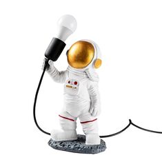 Φωτιστικό επιτραπέζιο Astronaut Megapap E27 πολυεστερικό χρώμα λευκό 20x15x32εκ. |  Επιπλα στο espiti