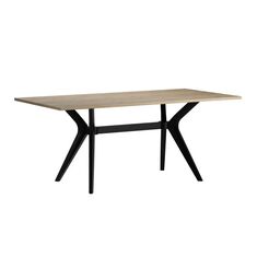 Τραπέζι Luna Megapap χρώμα florida oak 181x90x75εκ. |  Επιπλα στο espiti