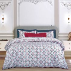 GREENWICH POLO CLUB ΣΕΤ ΣΕΝΤΟΝΙΑ KING ESSENTIAL 2269 BLUE, RED |  Σεντόνια Υπέρδιπλα / King Size στο espiti