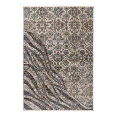 Beauty Home Πατάκι Bliss Art 9629 67x130 Μπεζ,Μόκα,Μπλε       |  Χαλιά Διάδρομοι στο espiti