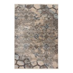 Beauty Home Σετ Κρεβ/ρας 3τμχ Bliss Art 9625 Μπεζ,Μόκα,Μπλε       |  Χαλιά Κρεβατοκάμαρας στο espiti