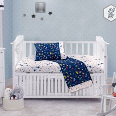 Beauty Home Σετ σεντόνια βρεφικά Art 5174 120x160 Μπλε       |  Βρεφικά Σεντόνια στο espiti
