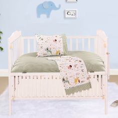 Beauty Home Σετ σεντόνια βρεφικά Art 5175 120x160 Πράσινο       |  Βρεφικά Σεντόνια στο espiti