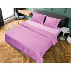 Beauty Home Σετ παπλωματοθήκη μονή πουά JOY Art 1680 160x240 Μωβ       |  Παπλωματοθήκες Μονές στο espiti