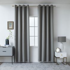 Beauty Home Ύφασμα κουρτίνας Blackout σκίασης Ideal Art 8400  Ύφασμα Φ280 Ανθρακίτης       |  Ετοιμες κουρτίνες με σχέδιο στο espiti