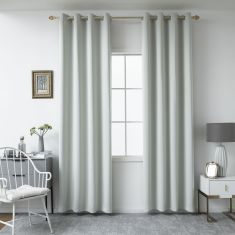 Beauty Home Ύφασμα κουρτίνας Blackout σκίασης Ideal Art 8400  Ύφασμα Φ280 Γκρι       |  Ετοιμες κουρτίνες με σχέδιο στο espiti