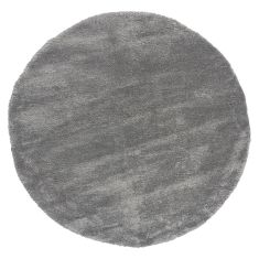 Beauty Home Ροτόντα 133x133 Fluffie Art 9615 Grey Γκρι       |  Χαλιά Σαλονιού  στο espiti