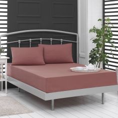 Beauty Home Σεντόνι υπέρδιπλο μονόχρωμο Art 1999 240x260 Σάπιο Μήλο       |  Μονόχρωμα Υπέρδιπλα στο espiti