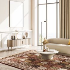 Beauty Home Χαλί Classic Art 9063 160Χ230 Red Κόκκινο       |  Χαλιά Σαλονιού  στο espiti