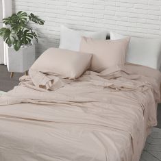 Beauty Home Σετ παπλωματοθήκη υπέρδιπλη Hilton Art 11151 230x250 Μπεζ       |  Παπλωματοθήκες Υπέρδιπλες στο espiti