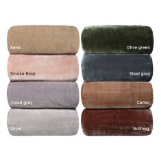 Beauty Home Κουβέρτα μονόχρωμη υπέρδιλη Bernese Art 10500 σε 8 αποχρώσεις 220x240  Steel grey     |  Κουβέρτες Βελουτέ Υπέρδιπλες στο espiti