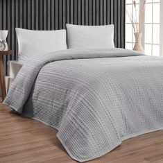Beauty Home Πικέ μονή Division Αrt 1995 Γκρι 170x240       |  Κουβέρτες Βαμβακερές Μονές στο espiti